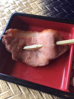 鴨肉の串焼き