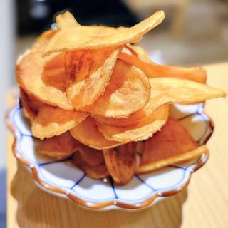 揚げたてポテトチップス