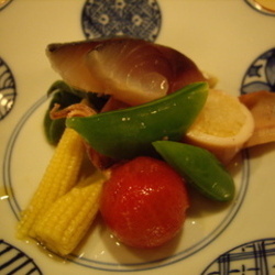 海鮮＆野菜のサラダ