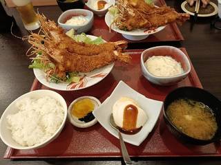 大えびフライ定食