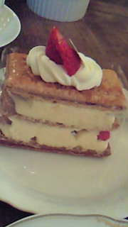 苺のミルフィーユ
