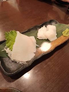 シリヤケやりイカ刺し身