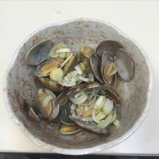 アサリ酒蒸し