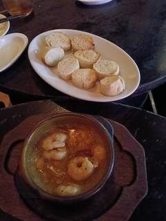 海老のアヒージョ