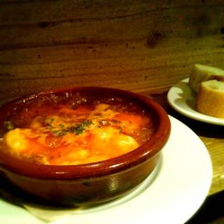 エビのアヒージョ