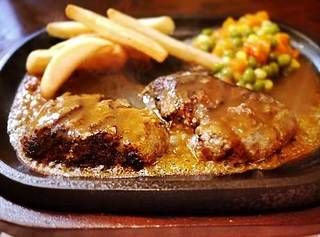 炭焼ハンバーグ