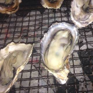 焼き牡蠣
