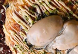 牡蠣お好み焼き