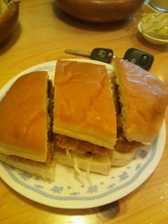 味噌カツサンド