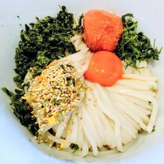 明太釜玉うどん