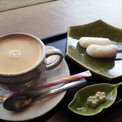 ちご餅のセット