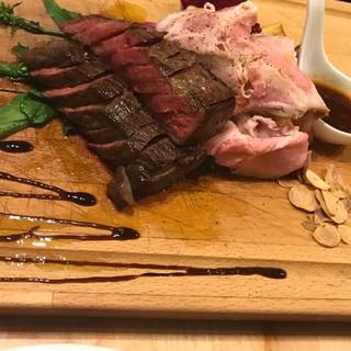 ローフトポーク＆牛モモ肉