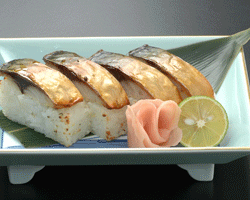 焼き鯖棒寿司