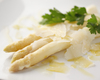 ホワイトアスパラガスと　パルミジャーノチーズ