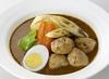 鶏団子とネギのスープカレー