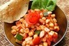 インドのパリパリ豆サラダ