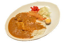 大江戸の黄　牛豚カレー（豚バラ付）（ご飯　大・中・小、同一料金）