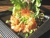 鶏ササミの韓国ユッケ
