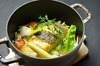 鮮魚の蒸し焼きココット鍋